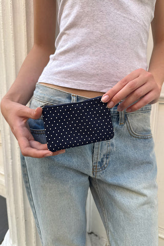 Polka Dot Coin Purse