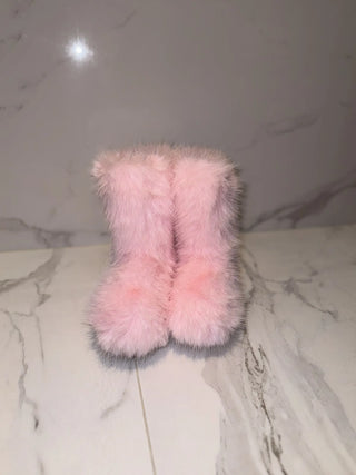 comfortable fur boots