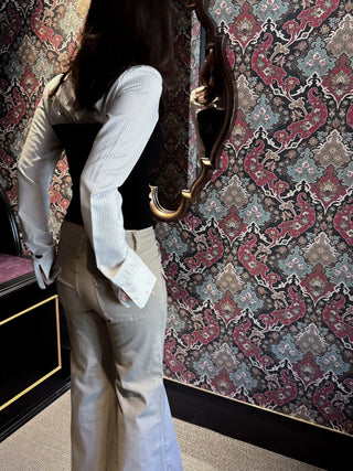 corset bustier blouse