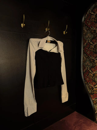 corset bustier blouse