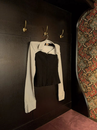 corset bustier blouse