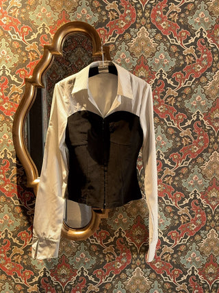 corset bustier blouse