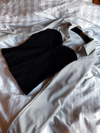 corset bustier blouse