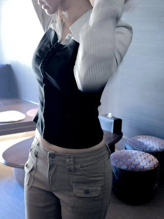 corset bustier blouse