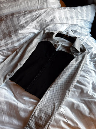 corset bustier blouse