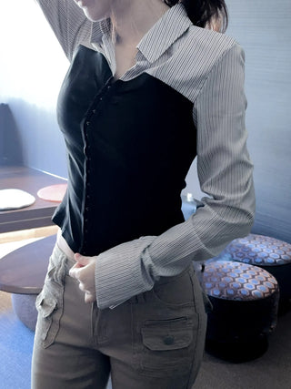 corset bustier blouse