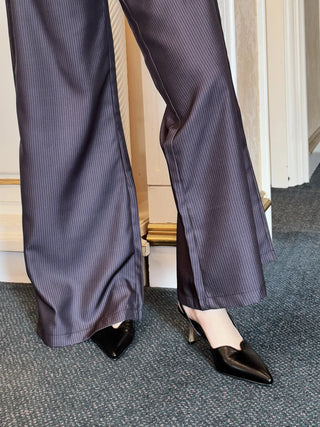 gold slingback heels