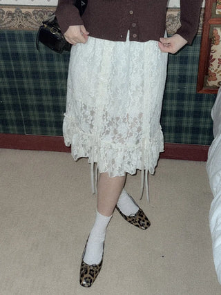 leopard ribbon flats