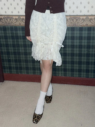 leopard ribbon flats