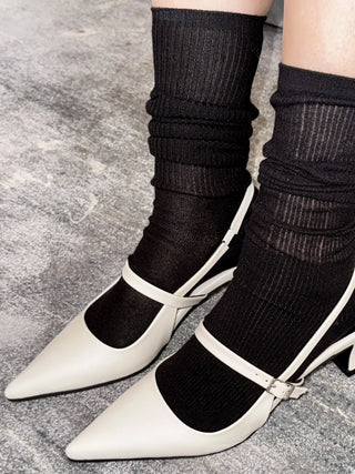 Mary Jane slingback
