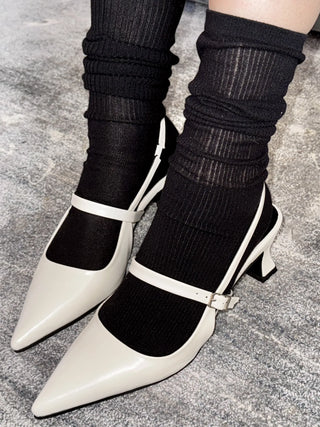Mary Jane slingback