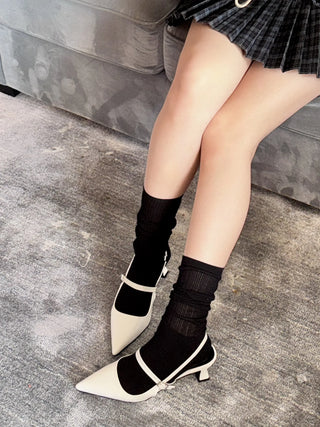 Mary Jane slingback