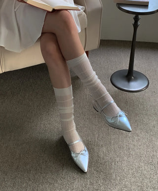 silver Mary Jane