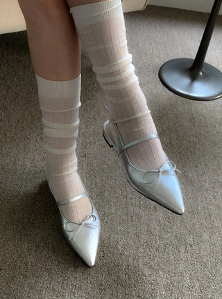 silver Mary Jane