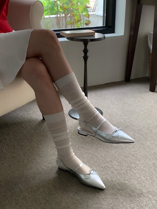silver Mary Jane
