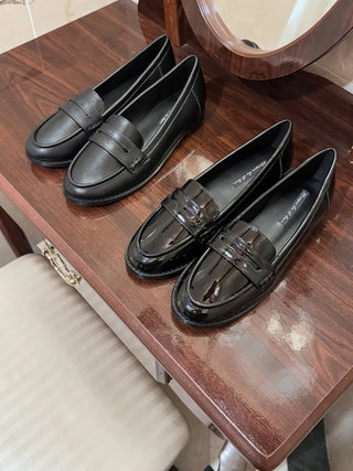basic penny loafers