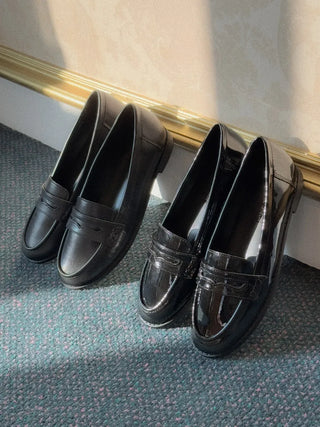 basic penny loafers
