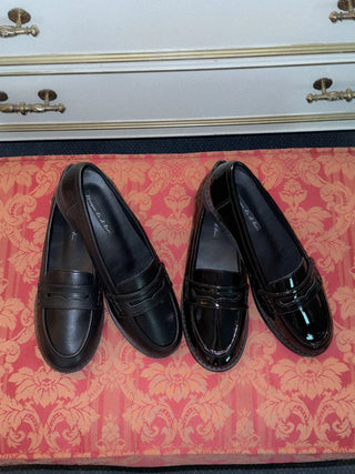 basic penny loafers