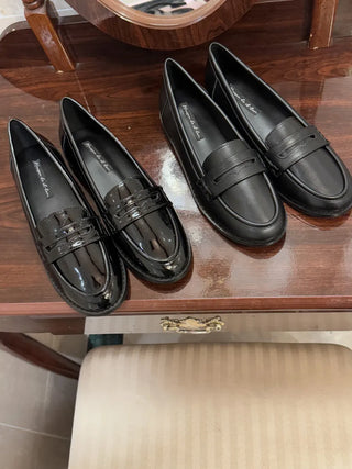 basic penny loafers