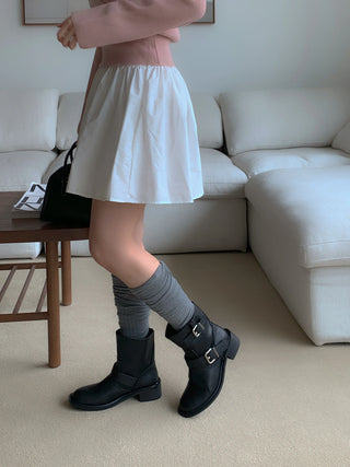 vintage buckle boots