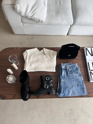 vintage buckle boots