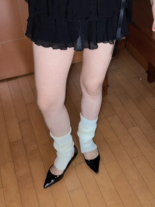 enamel stiletto flats