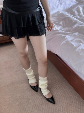 enamel stiletto flats