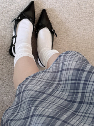 slingback flat shoes