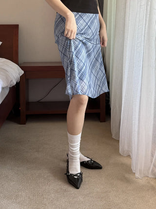 stiletto strap flats