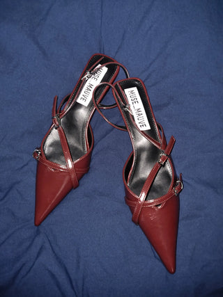 kitten heel slingback