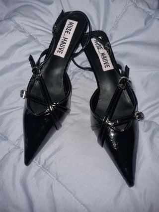 kitten heel slingback