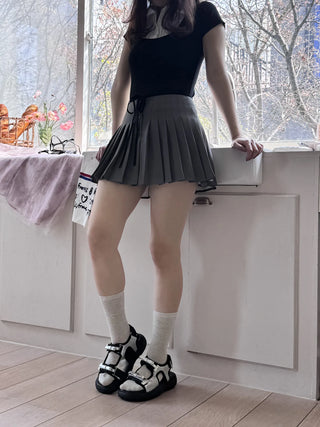 ribbon platform sandals