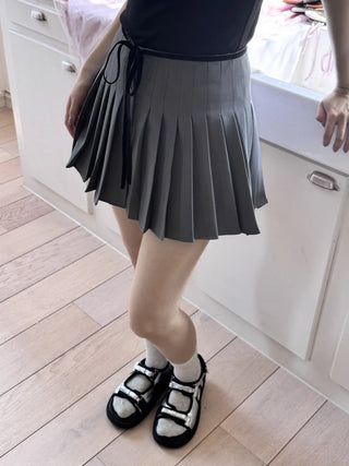 ribbon platform sandals