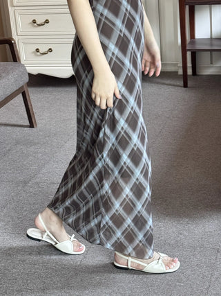 slingback flat sandals