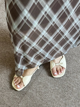 slingback flat sandals