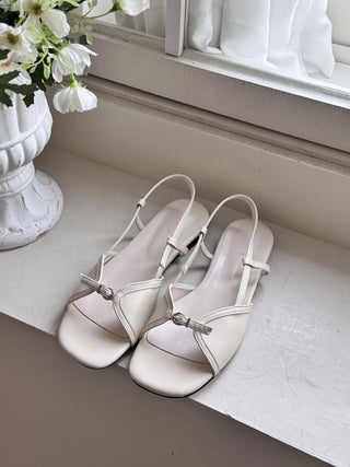 slingback flat sandals