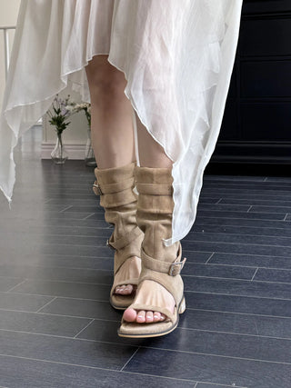 sandal long boots