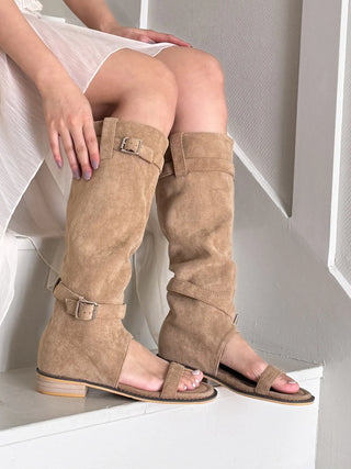 sandal long boots