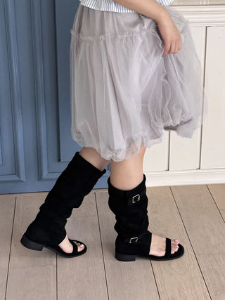 sandal long boots
