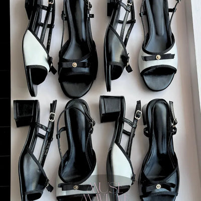 ribbon slingback
