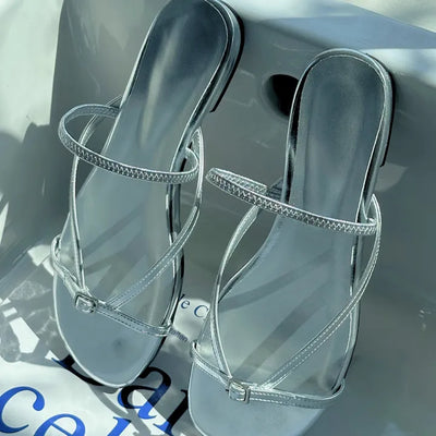 buckle slingback