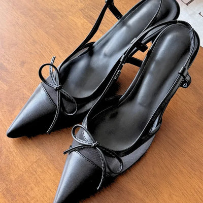 ribbon slingback
