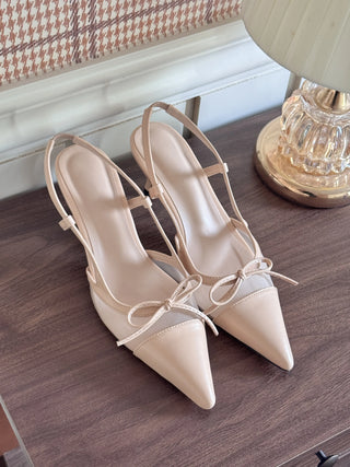 ribbon slingback