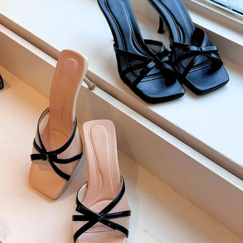 two-tone mule