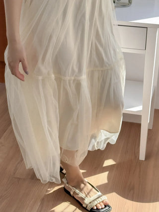 scrunchie strap sandals