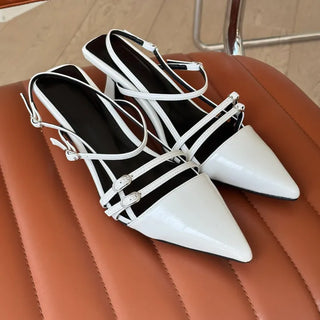 buckle slingback