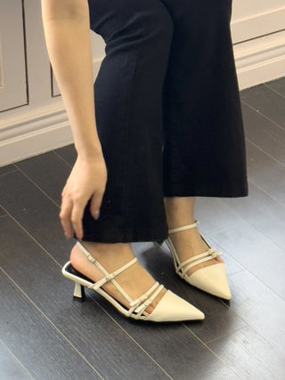 buckle slingback