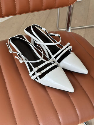 buckle slingback