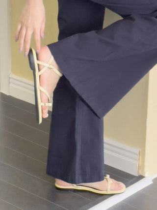 cushioned flip-flops