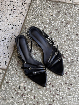 buckle strap sandals